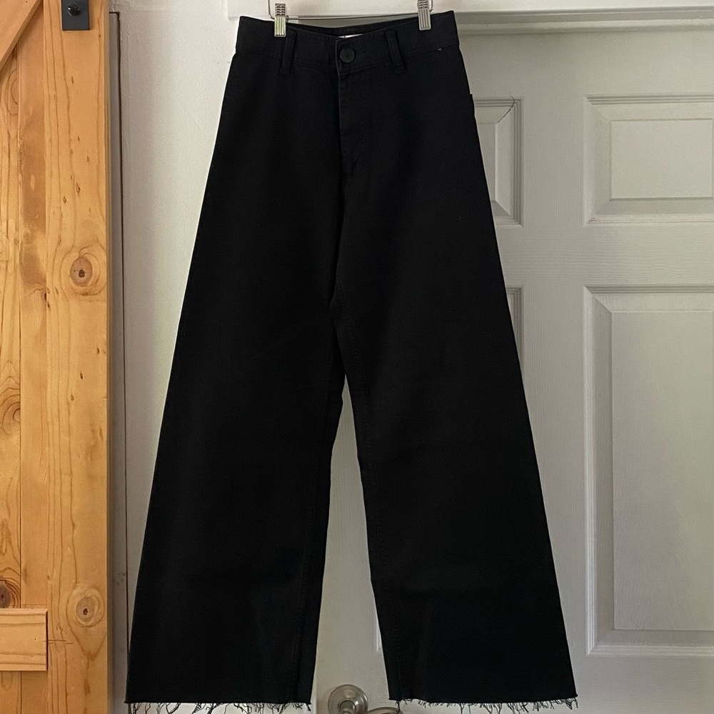 Zara Black Flare & Wide Leg Jeans
